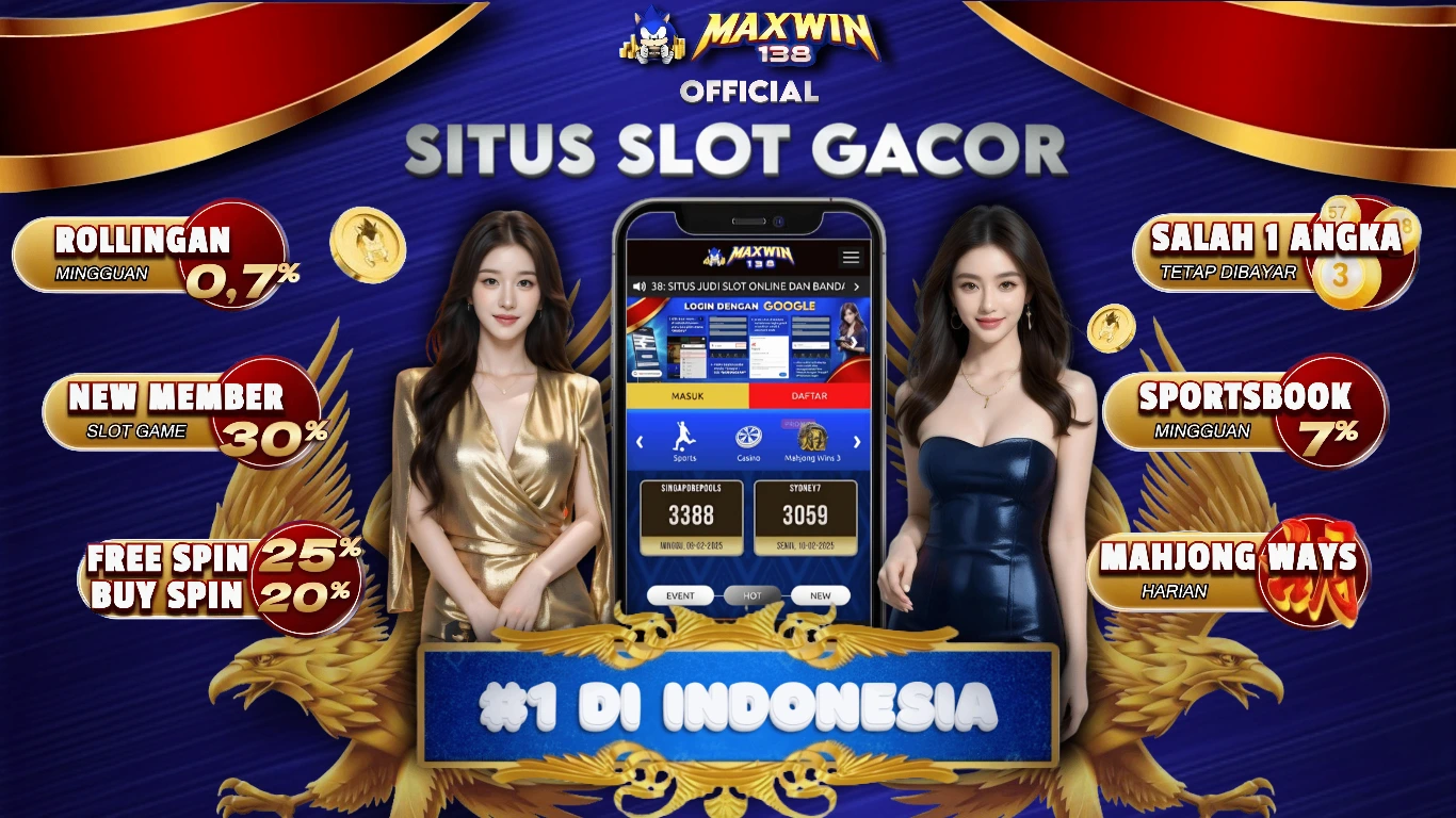 MAXWIN138: Link Situs Slot Maxwin Gampang JP Paling Gacor 2025